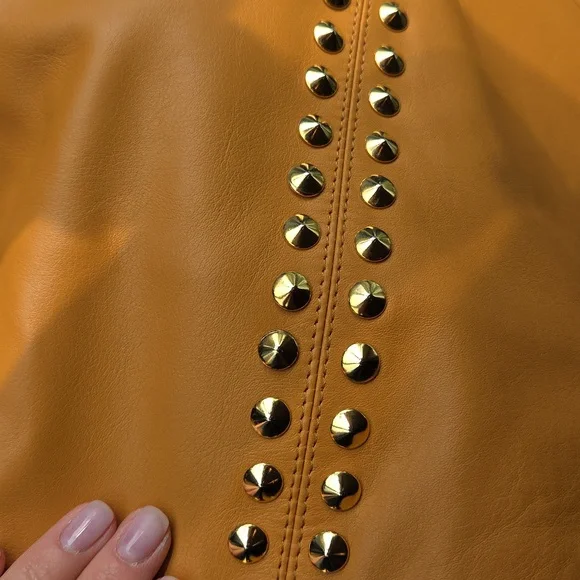 Holt Renfrew Studded Leather tote - Picture 6 of 10